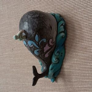 Super cute sperm whale figurine, handmade